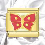 Charm Papillon Rouge