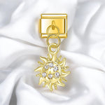 Charm pendentif Soleil Doré